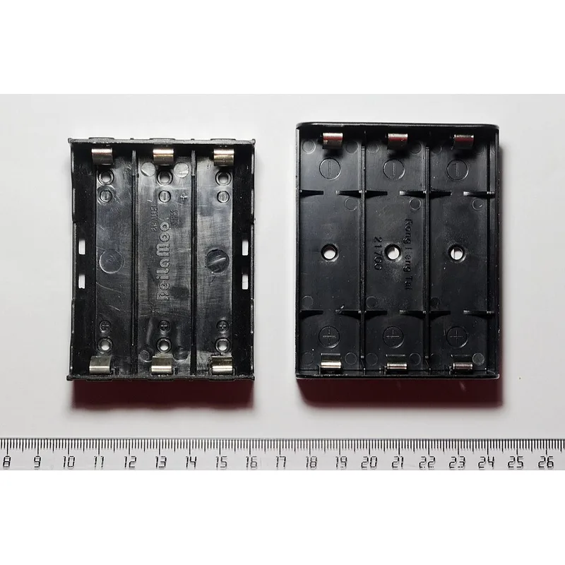 18650 Battery Holder 4 Cells - Batteries & Power by InnoFab
