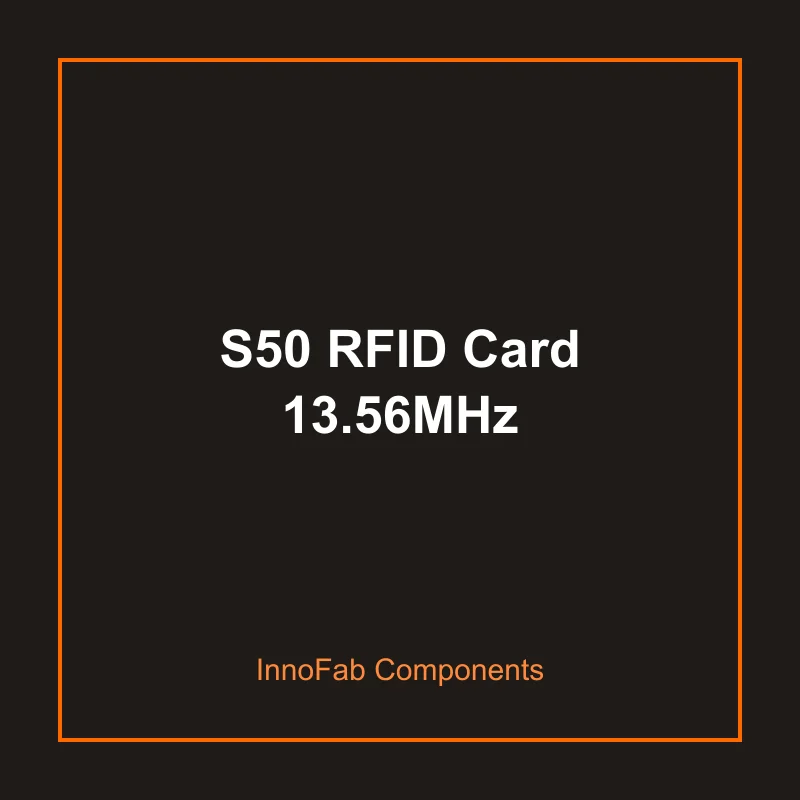 S50 RFID Card 13.56MHz - Communication & Wireless by InnoFab