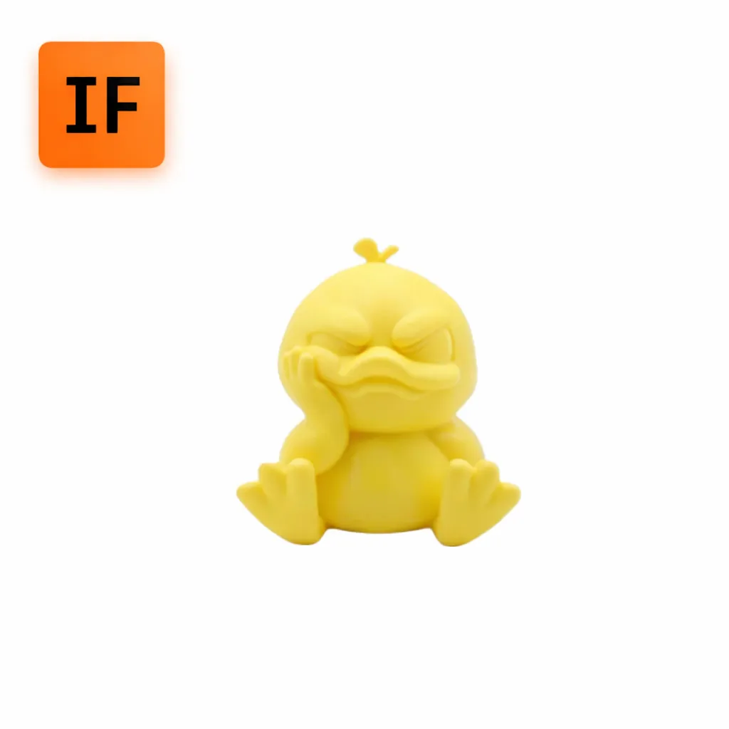 Angry Duck - 3D Printed 3D Figures by InnoFab