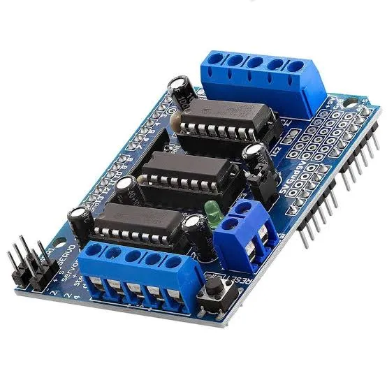 L293D Motor Driver Shield - Motors & Robotics by InnoFab