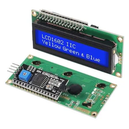 LCD 1602 I2C Serial Display 16x2 - LEDs & Displays by InnoFab