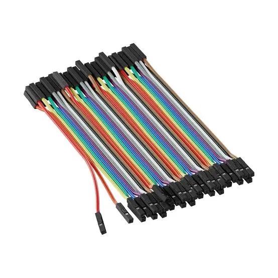 Jumper Wire Female to Female 10cm - Wires & Connectors by InnoFab