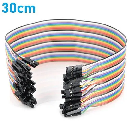 Jumper Wire Female to Female 30cm - Wires & Connectors by InnoFab